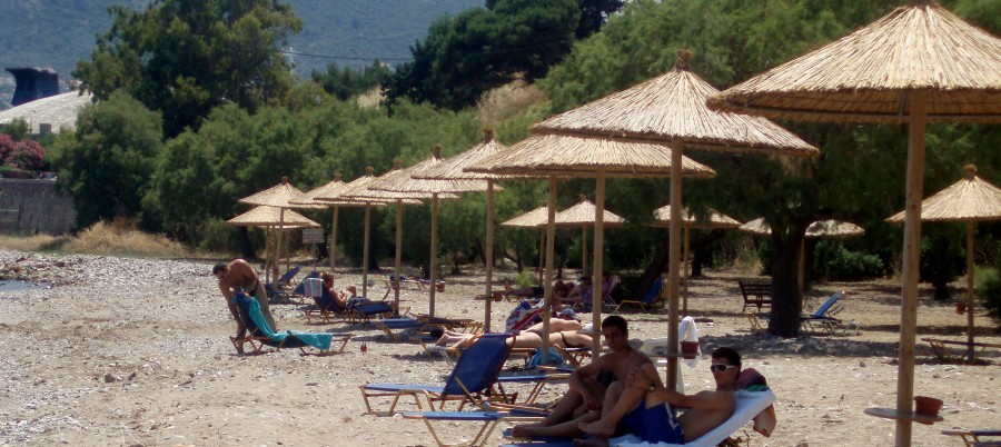 Η πλαζ Τσαμάκια