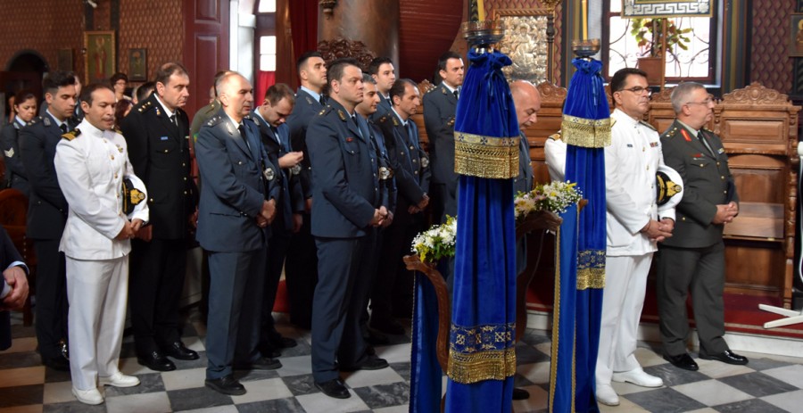 Γιορτάστηκε & τιμήθηκε η μνήμη του προστάτη του Σώματος, Μεγαλομάρτυρα Αγίου Αρτεμίου.